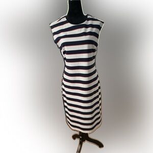 Banana Republic women’s sleeveless dress striped size 14